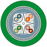 Cáp Chuẩn IE FC TP Cáp Chuẩn GP 4x2. 1000m SIEMENS 6XV18782AU10