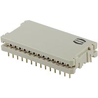 Đầu nối DIP 28 chân DIP CHÂN HÀN HARTING 09170289622