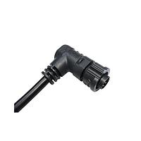 Cáp Cảm Biến / Cáp Bộ Chuyển Động X-Lok, Kích Thước Tiêu Chuẩn, Nhựa, 10A, 02 chân, Đầu Nối Cái, Tiếp Điểm Đực, Góc Vuông, Khóa Đẩy, Bọc Đúc, Chiều Dài 10000mm, IP68 Amphenol LTW BB-02AFMM-QR8E10