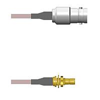 Amphenol Custom Cable Q-0203K0001144i RF Cable Assemblies BNC-SJ/SMB-SJB G178 144I
