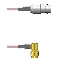 Amphenol Custom Cable Q-020330001060i ສາຍສັ້ນ RF BNC-SJ/SMA-RP G178 60I