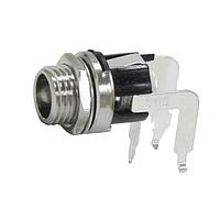 Switchcraft 712RALP Jacks Low Profile RAPC Mount DC Power Jack, 2.5mm Center Pin, Short Bushing