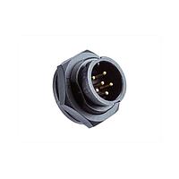 Amphenol LTW CBD-08PMMS-LC7001 Standard Circular Connector Ceres, Middle Size, Plastic, 10A+5A, 08 pins, Male Connector, Male Contact, Circular, 2 Points Lock, Solder, Receptacle, IP67