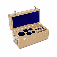 Hộp gỗ cho bộ quả cân (Hình trụ/nhỏ gọn, 1 mg - 5 kg) KERN 313-080-100