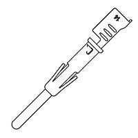 Eaton Souriau-Sunbank SM16ML1S6 Contacts Trim Trio Pin Crimp 16 AWG Contact Sz 16