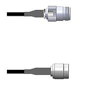 Amphenol Custom Cable Q-200520003008i RF Cable Assemblies N-SJ/TNC-SP G174 8I