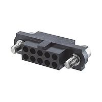 Harwin M80-4140498 Receptacle Housing 2X2 FML CRIMP MOLD HEX SOCKET JACKSCRW