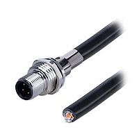 Cáp Cảm Biến / Cáp Bộ Chuyển Động Loại Hàn, Gắn Trước PG9, D-Code 4PIN, Vít Hợp Kim Đồng, PUR 0.5M Same Sky (formerly CUI Devices) CDM1264-04D-MW-F9-050-67