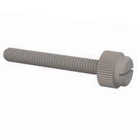 Vít vặn đầu tròn rãnh dẹp có gai cầm, ren #8-32, dài 1 1/4 inch Essentra Components 090832125TEG