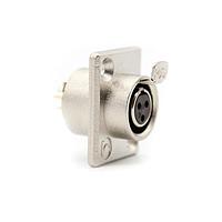 Đầu nối XLR 3 chân Tiny XLR Chassis, cái, vỏ mạ niken, cốc hàn Io Audio Technologies IO-TXLR3-F-JLX