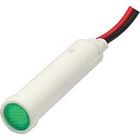 Đèn Báo Gắn Bảng LED XANH LÁ 8MM SNAP 12VAC/DC Mallory Sonalert FL1P-8QW-1-G12V