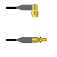 Amphenol Custom Cable Q-3603Q0008011i RF Cable Assemblies SMA-RP/SMB-SJB RG58 11I