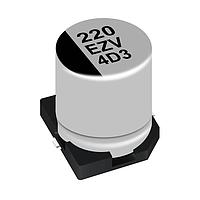 Tụ Điện Polymer Hỗn Hợp Nhôm SMD 50V 100uF 125degC 4000h AEC-Q200 PANASONIC EEH-ZV1H101P