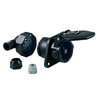 Đầu nối ô tô "Ổ cắm 24V-5 chân" "ABS" "Cam" Littelfuse 00586870