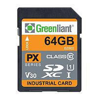 Greenliant GLS93SR064G3-I-BZ811 ບັດ SD 64GB ບັດ SD ອຸດສາຫະກຳ (TLC 3K) V30 I-TEMP