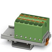 PHOENIX CONTACT 3273556 Push-In Distribution Block PTFIX 12X4-NS35 GN