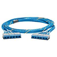 Cáp lắp ráp Cat 6a QN, Cat 6A (SD), CMR, xanh dương Panduit QXRBCBCBXX135