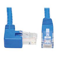 Cáp Cat 6 15FT CT6ANG CBL 90RGT/180D Xanh dương Tripp Lite N204-015-BL-RA