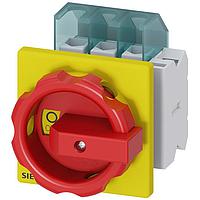 Công tắc xoay DISC 25A ROT HDL 4 LỖ ĐỎ/VÀNG 3P PHỤ SIEMENS 3LD21031TP53