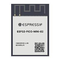 Mô-đun Đa giao thức Mô-đun SMD, ESP32-PICO-V3-02 với bộ nhớ flash 8 MB và bộ nhớ PSRAM 2 MB bên trong, ESP32 ECO V3, ăng-ten PCB Espressif Systems ESP32-PICO-MINI-02-N8R2
