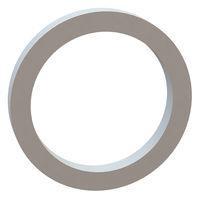 Essentra Components 17W07094 Flat Washer Flat Washer, .548 ID, .700 OD, .080 Thick, Natural, Nylon