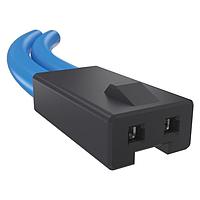 Đầu nối chiếu sáng, dòng FLM, Zhaga Sách 20, LEX-LP, đầu nối dây kiểu cắm, tiếp điểm ổ cắm, màu trắng Amphenol Commercial Products FLMS23W0