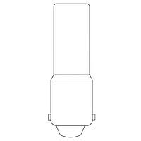 Đèn Bóng Đèn 28V T-2 1/2 Bayonet 40mA VCC 28MB-10PK