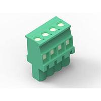 AMP Connectors - TE Connectivity 1546105-5 Plugs 5 POS 5.08MM LH PLUG BLCK