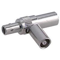 HUBER+SUHNER 45_QLA-01-0-1/112_NE RF Adapters - Tee QLA plug(m), jack(f), jack(f)