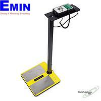 Static Solutions CT-8950 Ohm-Stat™ Deluxe Wrist Strap/Heel Grounder Tester (Full Kit: Meter, Footplate, Stand, Bar Code Reader, Certificate of calibration)