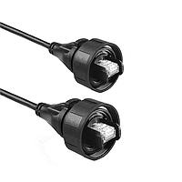 Cáp Cat 6a Flex Conn IP68 RJ45 đến IP68 RJ45 3M Bulgin PX0898/3M00