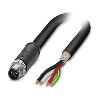 PHOENIX CONTACT 1291406 Sensor Cables / Actuator Cables SAC-4P-M12MSS/ 5,0-U60 PE