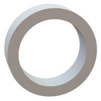 Essentra Components 17W09905 Flat Washer Flat Washer, .760 ID, 1.000 OD, .281 Thick, Natural, Nylon