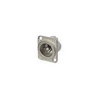 NEUTRIK NC4MD-LX Receptacles Recpt DLX 4 pin M solder nickel/silver