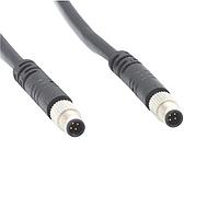 NorComp CCA-000-M02R186 Sensor Cables / Actuator Cables M5 4 pos Male/Male straight/straight 2m
