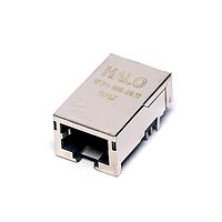 HALO Electronics HFJP1-1G16-S1L12LF Magnetic Jack GIGABIT LwPrfile 1X1 RJ45 w/MAG G/Y LED