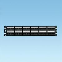 Panduit CPPKL6G48WBL Patch Panels 48 port Cat 6 patch panel TG kit with la