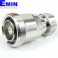 Fairview Microwave SM8216 Low PIM 7/16 DIN Female to 4.1/9.5 Mini DIN Male  Adapter (6 Ghz)