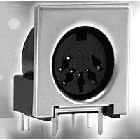 Đầu nối 5 chân chữ R/D PCB có che chắn 5mm Ứng với chuẩn DIN dạng nhận Kycon KCDX-5S-S2