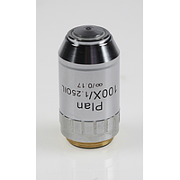 KERN OBB-A1241 Infinity planachromatic objective lens100 x /1,25 W.D., (0,36 mm) (oil) (sprung)