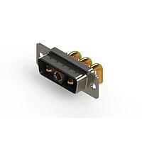 EDAC 629-3WK3640-3N1 Mixed Contact D-Sub Connectors Right-angle Power Combo D-Sub Connector