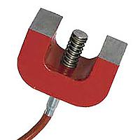 OMEGA PRMAG-2-100-A-TS-3M Heavy-Duty Magnetic Mount RTD Sensors for Ferrous Metal Surfaces (Class A, Stripped Leads, 100 Ω, 200 °C)
