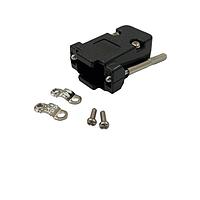 Vỏ Sau Hai Mảnh 25P Nắp Bọc Vít THMB Mạ Crom Nhựa Adam Tech DB25-HD-PN-TS