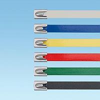 Panduit MLTFC5.4H-CP316 Metal Ties MLT Tie 316 SS Fully Coated HVY 18