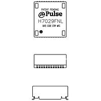 Pulse Electronics H7029FNLT ອອດິໂອ ແລະ ຕົວແປສັນຍາລັກ 1:1  24TERM