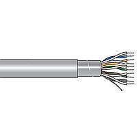 Alpha Wire 5478C SL002 Multi-Conductor Cables 24 AWG, 8 Pair Communication Cable, Shielded, 500 ft - Slate