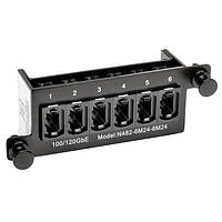 Đầu nối cáp quang RKMT khung gắn với mô-đun quang Tripp Lite N482-6M24-6M24