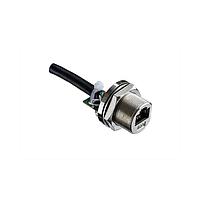 Cat 5e RJ, Kích thước trung bình, Kim loại, 1.5A, Cat 5e, Hình tròn, Ren vít, Từ bảng mạch PCB đến phích cắm có tiếp địa, Đầu nối có cáp/dây, Chiều dài 800mm, IP67 khi chưa kết nối Amphenol LTW RCM-5SPFFG-SCU7B80