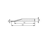 Mũi Đo Có Bi Vonfram Carbide Trimos TA-MI-110 (Ø 2 mm)