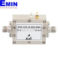 Fairview SPA-120-18-003-SMA 100 MHz to 12 GHz, Medium Power Broadband Amplifier with 600 mW, 18 dB Gain and SMA